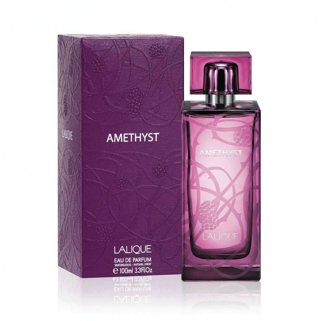 Original Lalique Amethyst fruity floral perfume Qatar