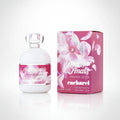Cacharel Anais Anais Premier Delice perfume bottle and packaging with floral design.