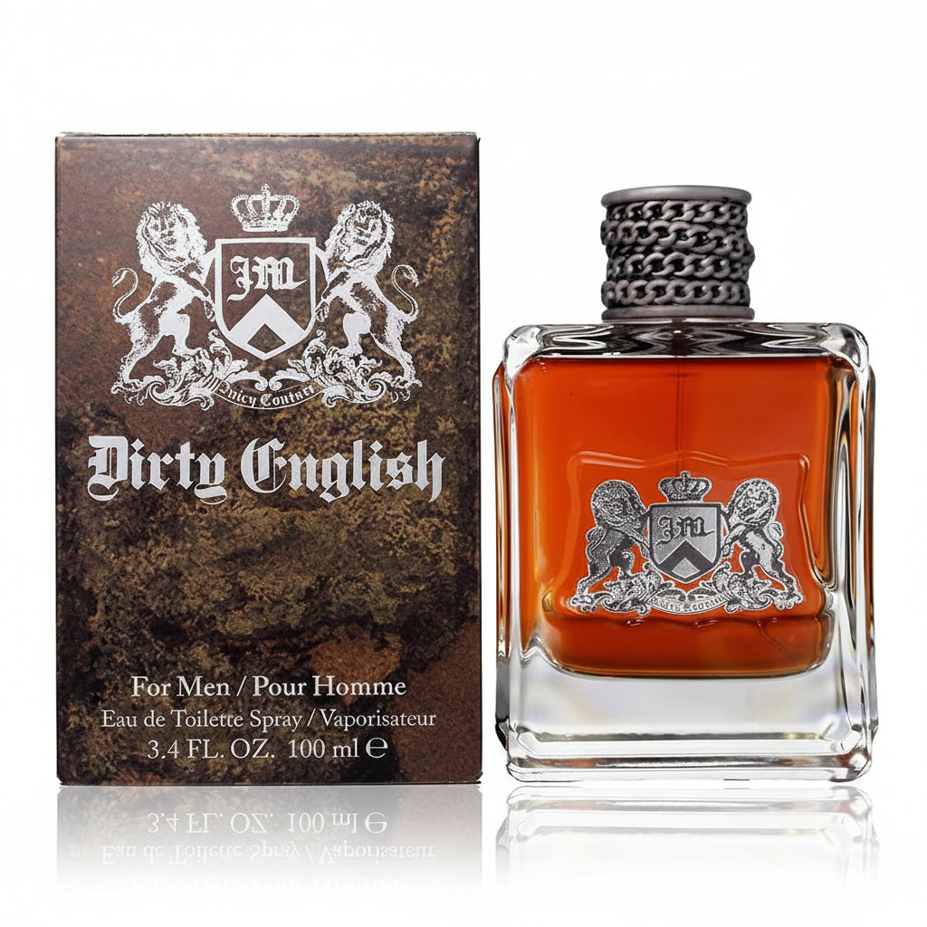Juicy Couture Dirty English Eau de Toilette for Men woody spicy masculine perfume available in Qatar